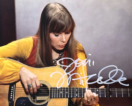 Joni mitchell signed 8x10 - mitchell, 8x10"