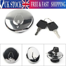 New Chrome Fuel Gas Tank Cap