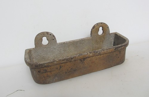 Victorian iron umbrella holder - iron,