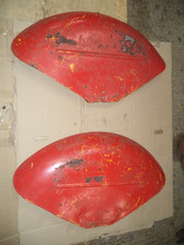 Massey Ferguson 35 Original Mudguards + Brackets and side light wiring covers