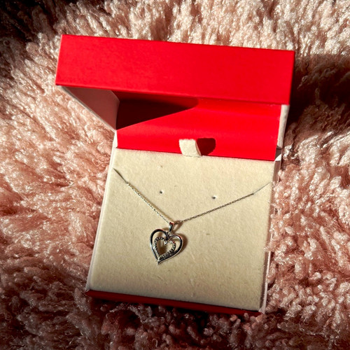 Samuel heart charm pendant - heart,