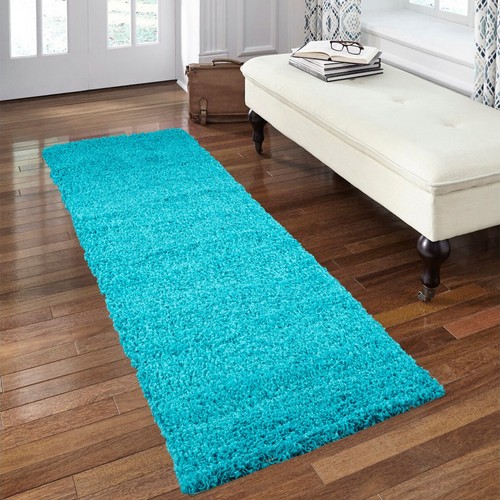 Hallway shaggy runner rug - shaggy,