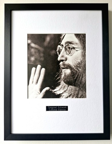 John lennon framed - framed, rare