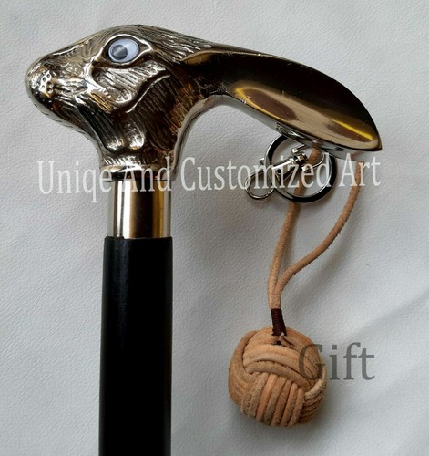 Handmade wooden walking - wooden, cane