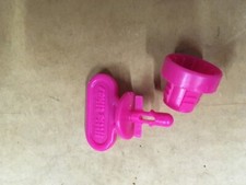 NEW Little Tikes Cozy Coupe Spare Parts Turning Clicker Key 2 parts PINK