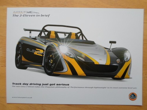 Lotus eleven 2009 - lotus,