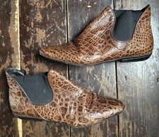 VTG 80s Brown LEATHER