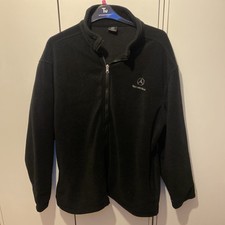 Mercedes Benz Car Black Zipped Fleece Size XL