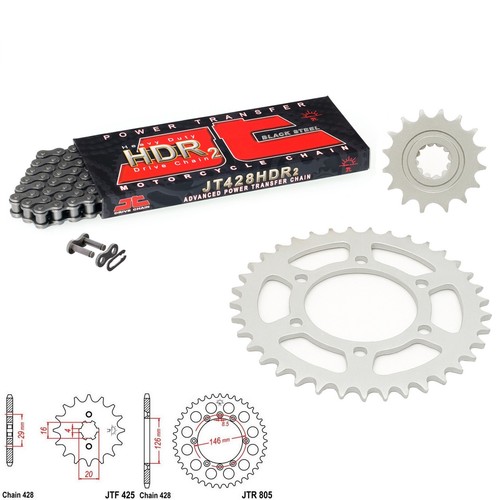 Tsr125 chain and - tsr125, kit