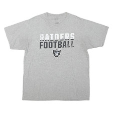 NFL Mens Grey Raiders Football