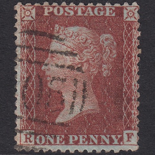 R10 1856 1d plum - gb, qv