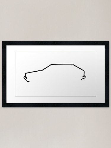 Lancia delta framed art - delta,