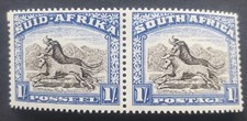 SOUTH AFRICA/SUID-AFRIKA MNH SG120a MNH 1sBLACK/ BROWN & ULTRAMARINE STAMP 04/52