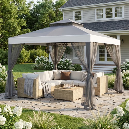 10x10 outdoor gazebo canopy - outdoor,