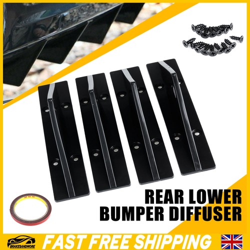 Glossy bumper car rear - 4x,