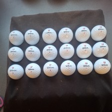 Wilson Duo SOFT golf balls x 18 grade 1 great condition.