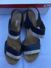 RIEKER BLUE SANDALS UK8 EU 42