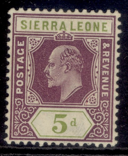 Sierra leone edvii sg106 5d - leone,