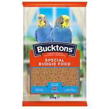 Bucktons Special Budgie Food 20KG Top Quality Small Seed Feed Mix for Budgies