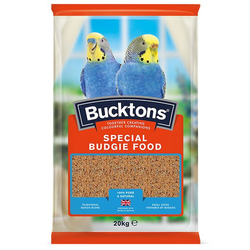 Bucktons special budgie food - special,