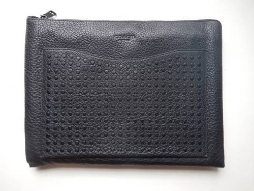 Coach men clutch bag - coach, leather