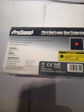 Star Pattern Mini LED Stage Light Laser Projector  SPEED ADJUSTABLE