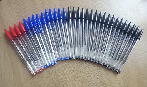 Biro pens bic job - bic, lot-18