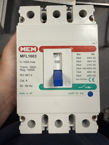 Mem mfl1003 white moulded case - white,