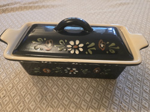 Terrine fois gras blue floral - fois,