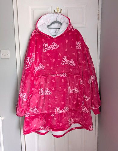Barbie blanket hoodie - barbie,