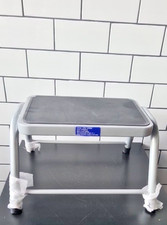 ANTI SLIP FOLDING METAL STEP STOOL Perfect for CARAVAN