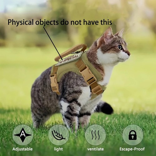 Tactical cat harness for - harness,