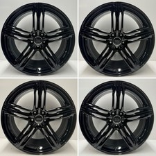 Genuine Audi Q5 A4 A6 20” Segment Peeler Alloy Wheel Set Refurbished Black X4