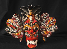 Vtg handmade wooden sri - vtg,