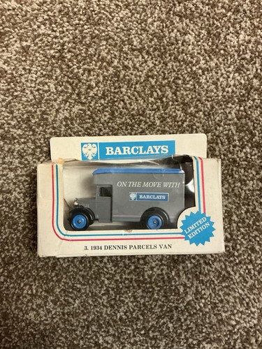 Model barclays toy - barclays, lorry