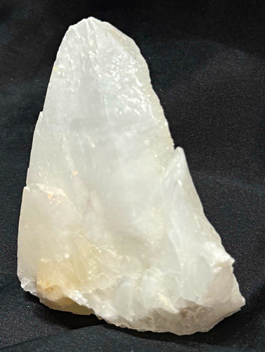 Raw white calcite freeform - white,