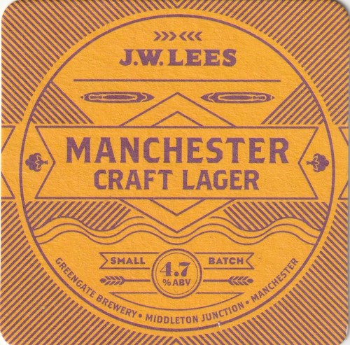 Beer mat lees - -, brewery
