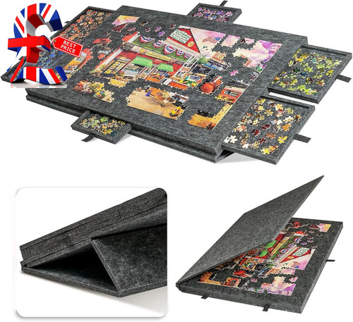 Jigsaw puzzle board folding - puzzle,
