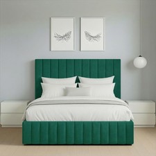 Stylish Green Bed Frame with