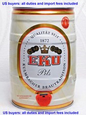 Empty Beer Barrel EKU Keg