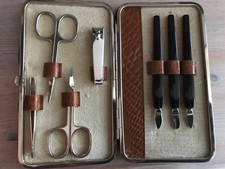 Vintage 1980s Manicure Set in
