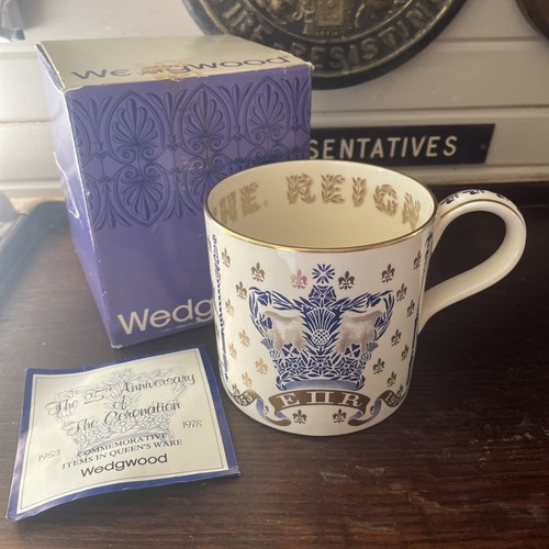 Wedgwood mug 1978 anniversary - 1978,