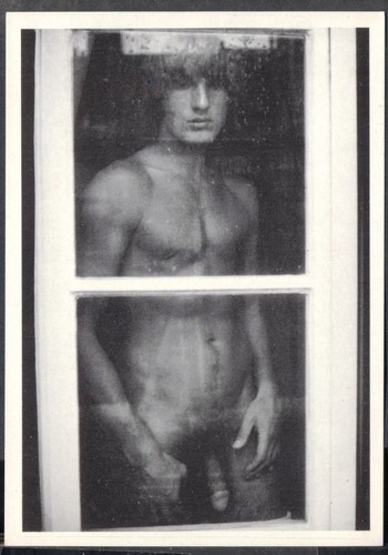 Modern postcard male - male, nude
