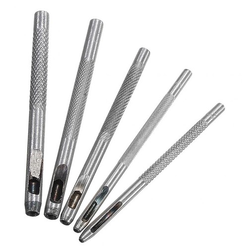 5pc hollow hole punch - hole,