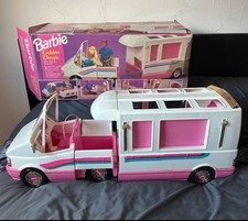 Vintage 1990's Barbie golden dream motor Home
