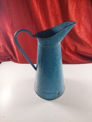 Vintage french large enamelled - vintage,
