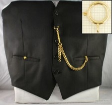 Albert pocket watch chain w/ a