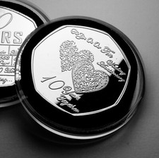 Our 10th TIN WEDDING ANNIVERSARY Commemorative. Capsule. Gift/Present. 10 Years