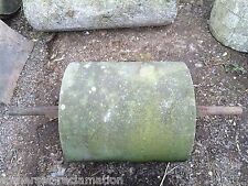 Reclaimed Victorian Old Millstone Roller Green Pennant 16½“ Diameter