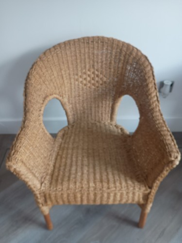 Wicker rattan chair good - ..,
